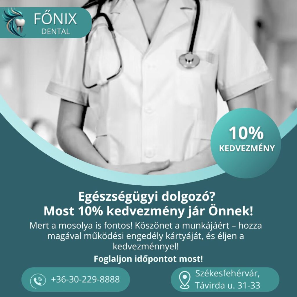 Kedvezmény egészségügyi dolgozóknak (1)